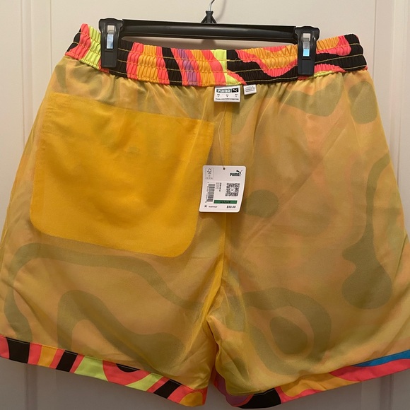 Puma Swim/Active Neon Lava Short- Men’s Size Large - Picture 7 of 7